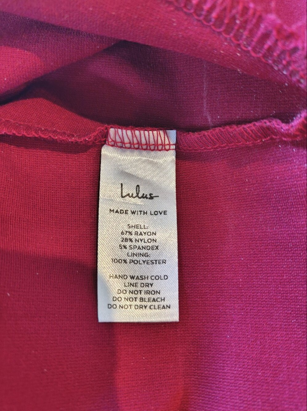 Lulus NWT Ruby Red Short Sleeved Salsa Dance Formal Maxi Ruffled Dress Size S - Picture 9 of 9